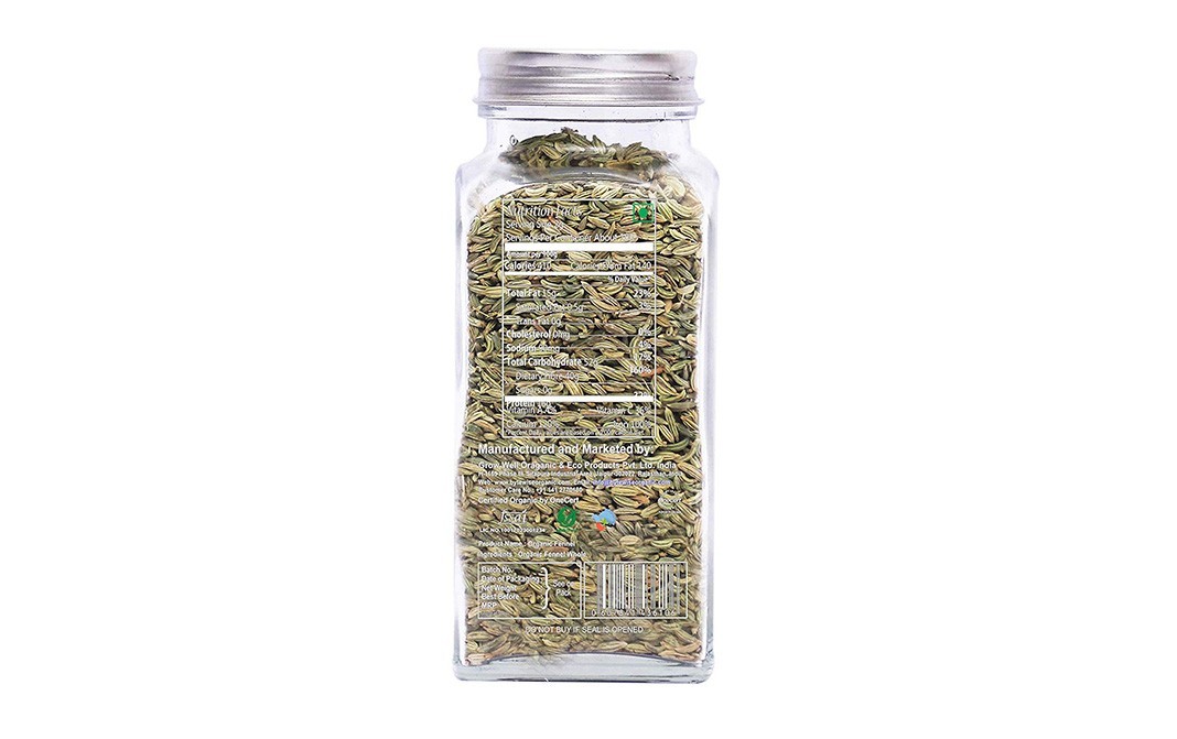 Bytewise Organic Fennel    Jar  228 grams
